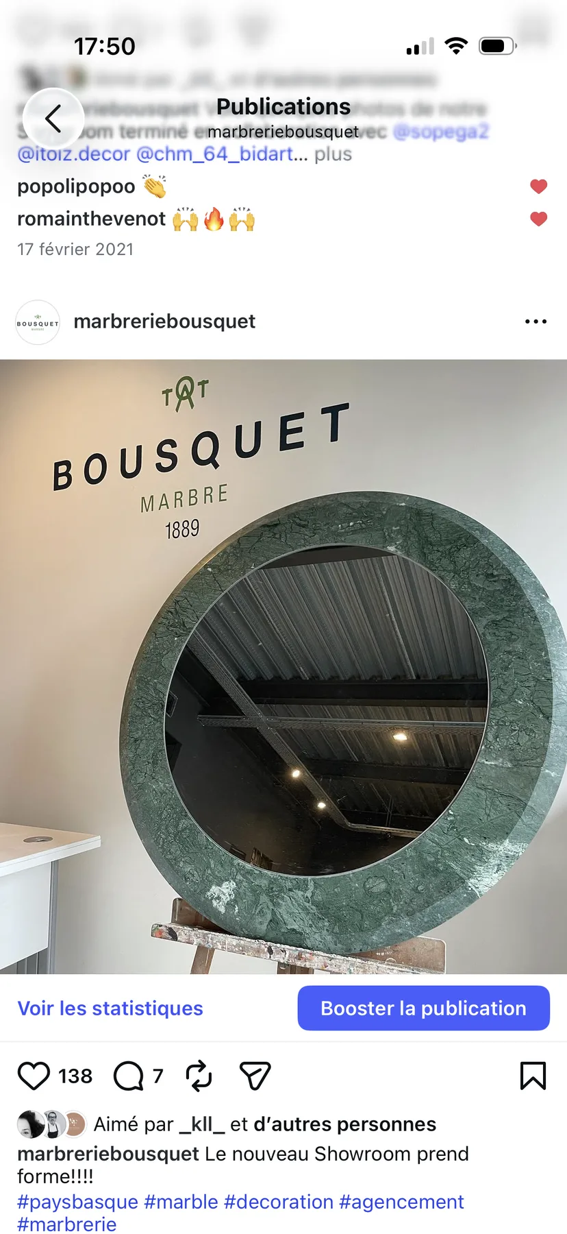 Bousquet à Bayonne · réalisation en pierre naturelle 4
