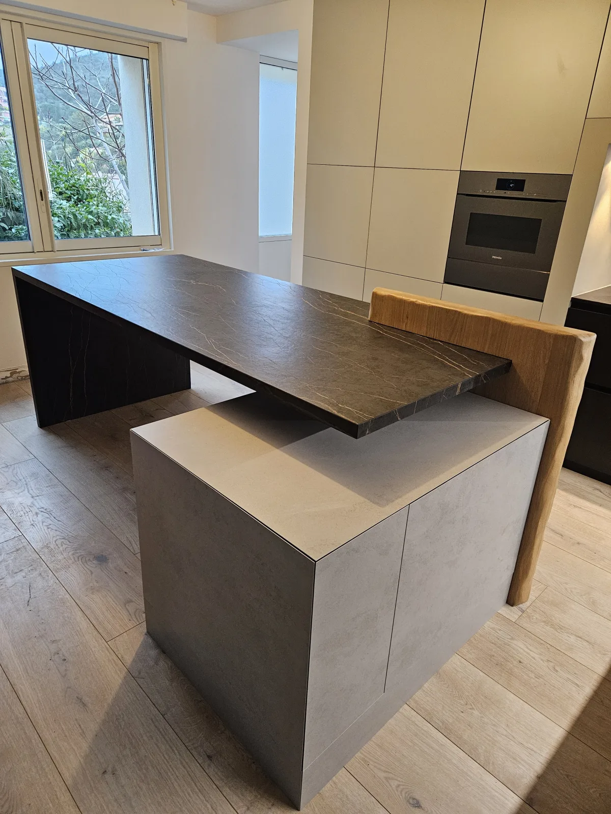Réalisation en quartzite