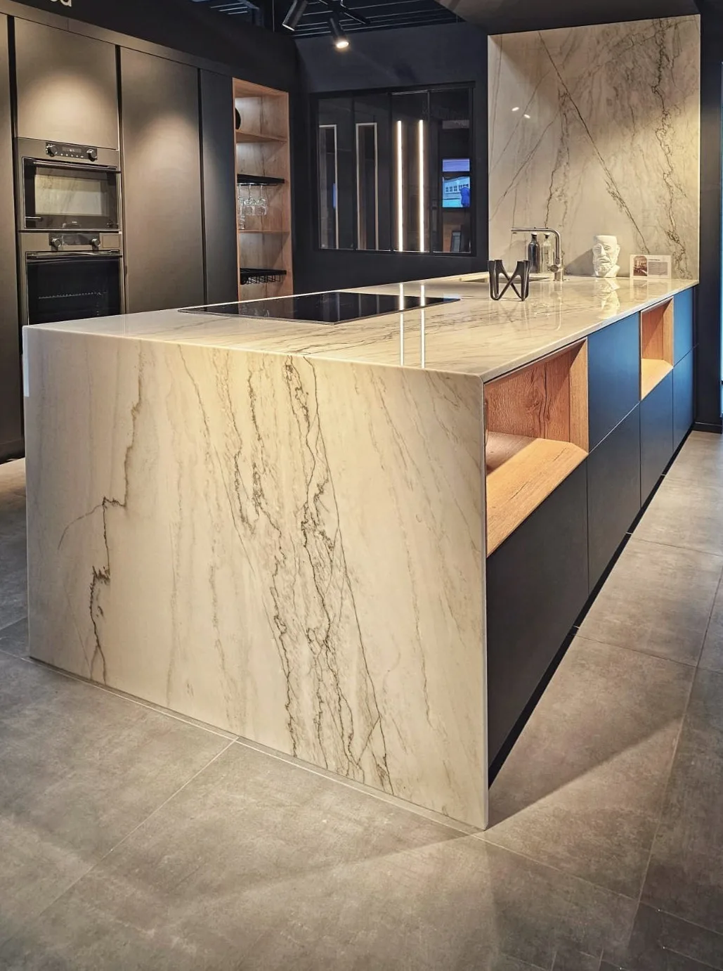 Réalisation en quartzite